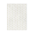 Botanical Gold Pattern Velveteen Microfiber Blanket