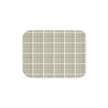 Cozy Plaid Sherpa Blanket — Reversible Beige Fleece Throw for Living Room & Gift