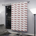 Fox Pattern Window Curtain — Whimsical Woodland Single Panel Drapery
