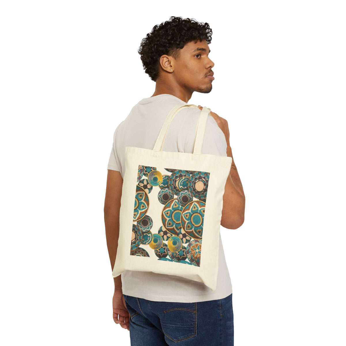 Cotton Canvas Tote Bag