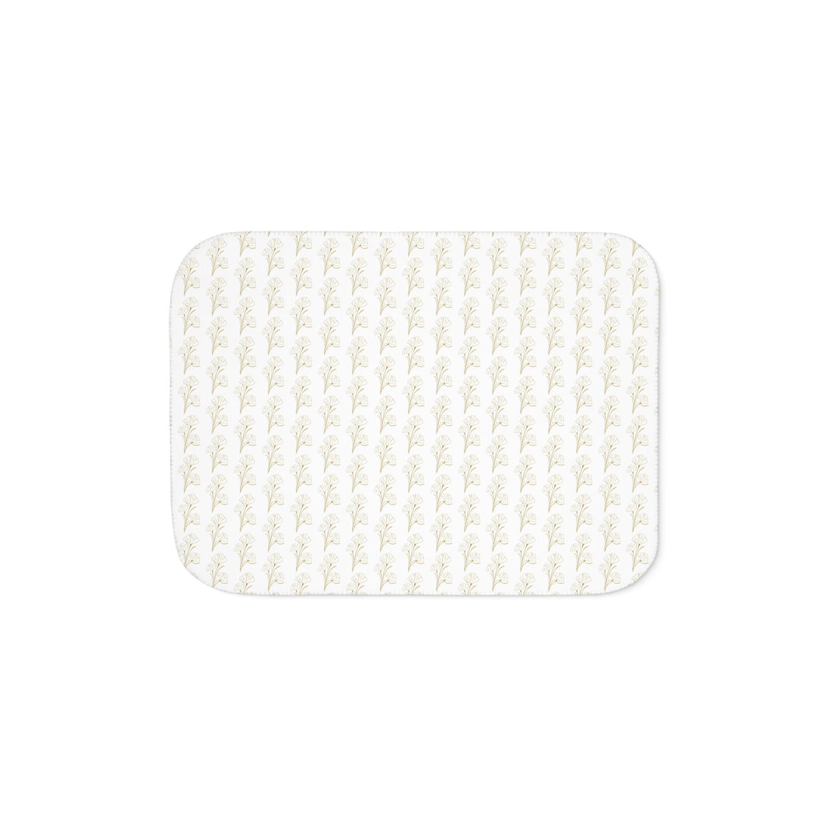 Beige Sherpa Blanket – Cozy Reversible Throw for Home, Neutral Textured Design