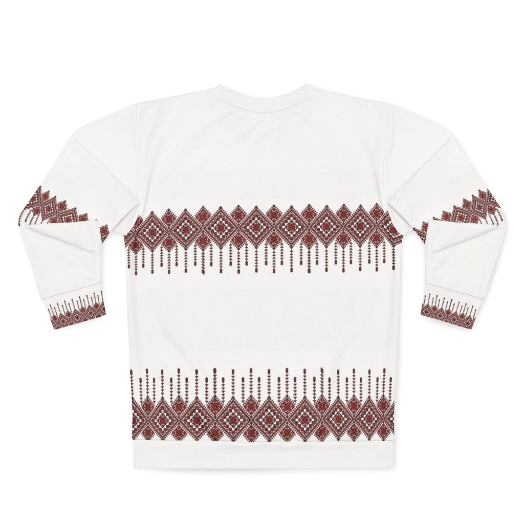 Nordic Diamond Pattern Sweatshirt
