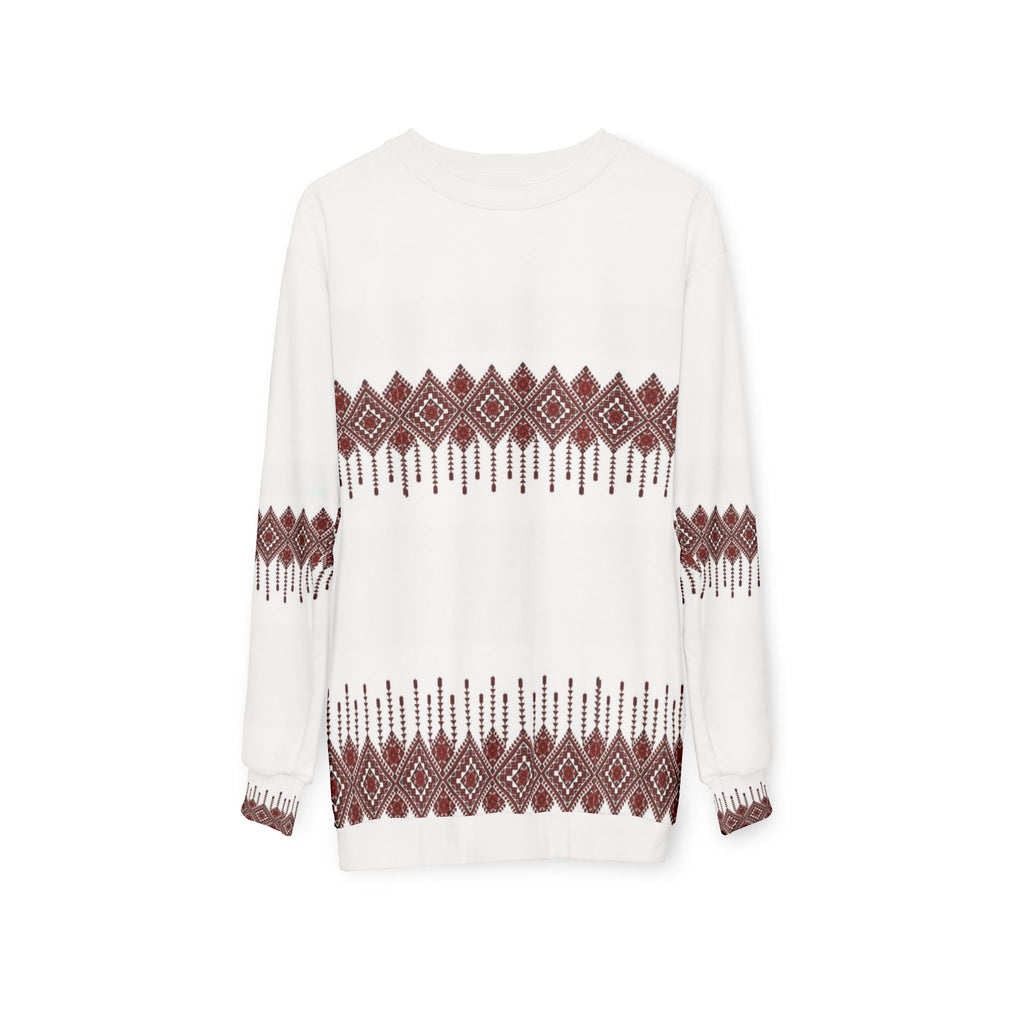Nordic Diamond Pattern Sweatshirt