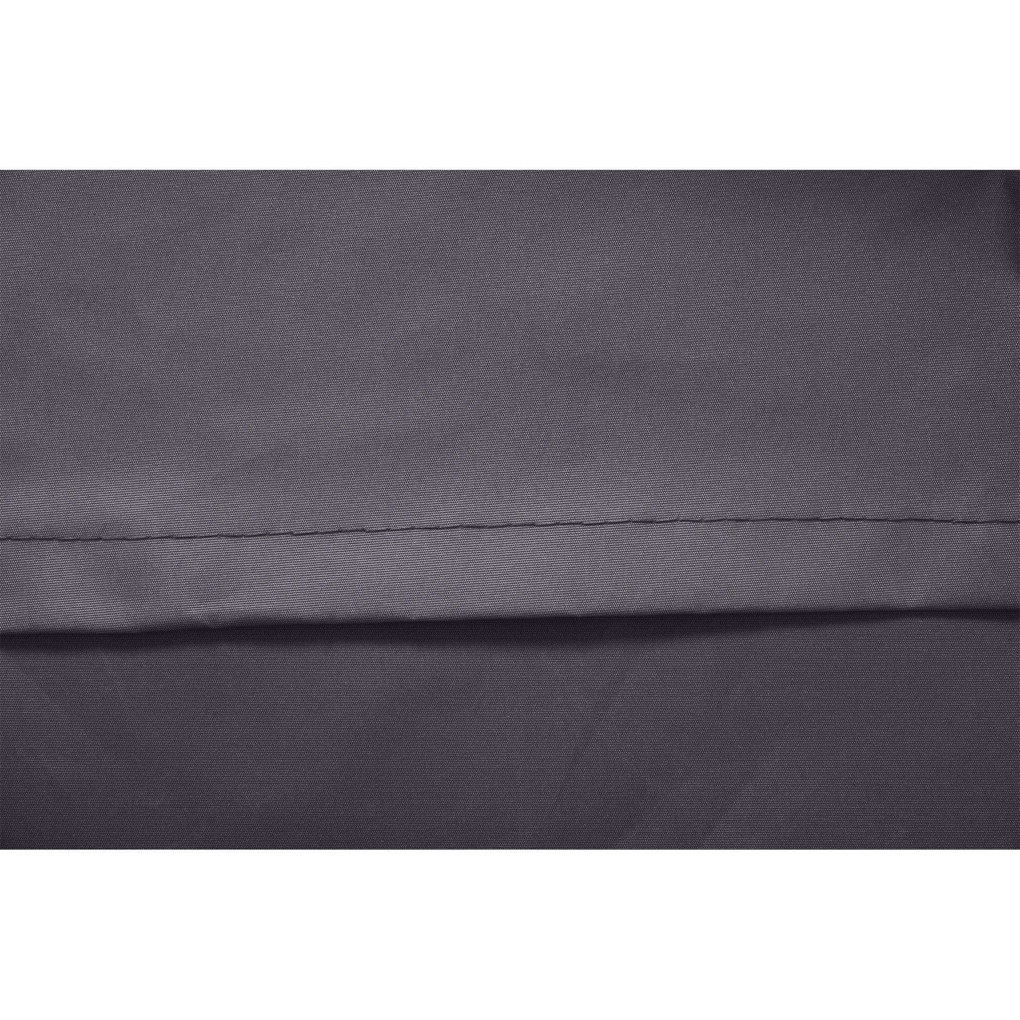 10' x 8' ርትራክታብል ኣውኒንግ ፋብሪክ ምትካእ ደገ ፀሓይ መከላኸሊ ካኖፒ ኣውኒንግ ከበቢ፣ ካብ UV መከላኸሊ፣ ግራጫ