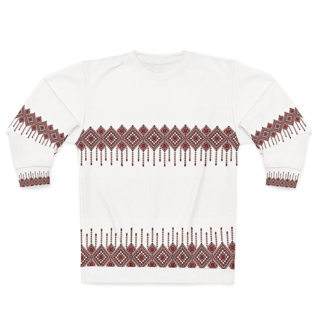 Nordic Diamond Pattern Sweatshirt