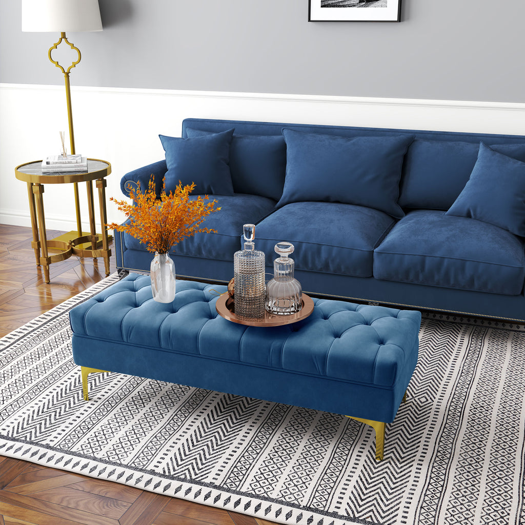 End of Bed Bench, Upholstered Bench, Entryway Shoe Bench with Button Tufted for Living Room, Bedroom, Grey