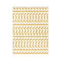 Sunflower Ditsy Pattern Blanket — Cozy Velveteen Microfiber Throw