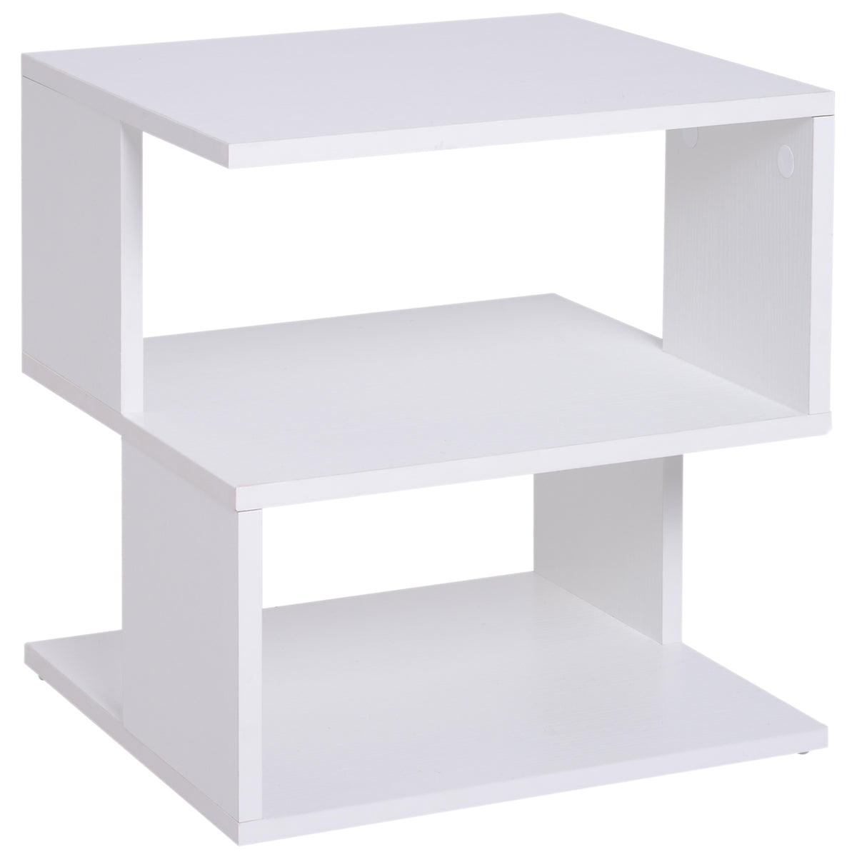 Light Nightstand - Slim Bedside Stand for Small Spaces