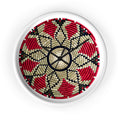 Eritrean Culture Wall Clock — Round Decorative Wall Clock (Design from Eritrean Cultures)
