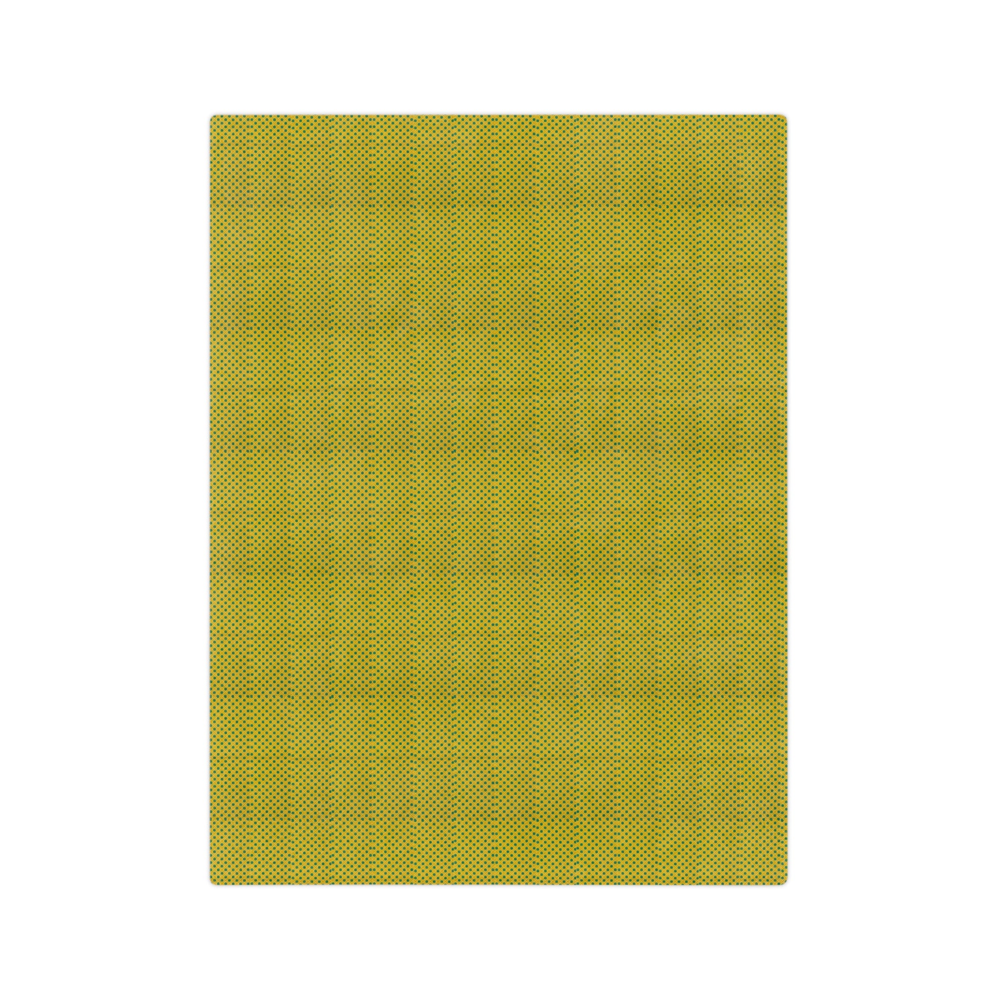 Velveteen Microfiber Blanket — Soft Olive Throw for Living Room & Bedroom