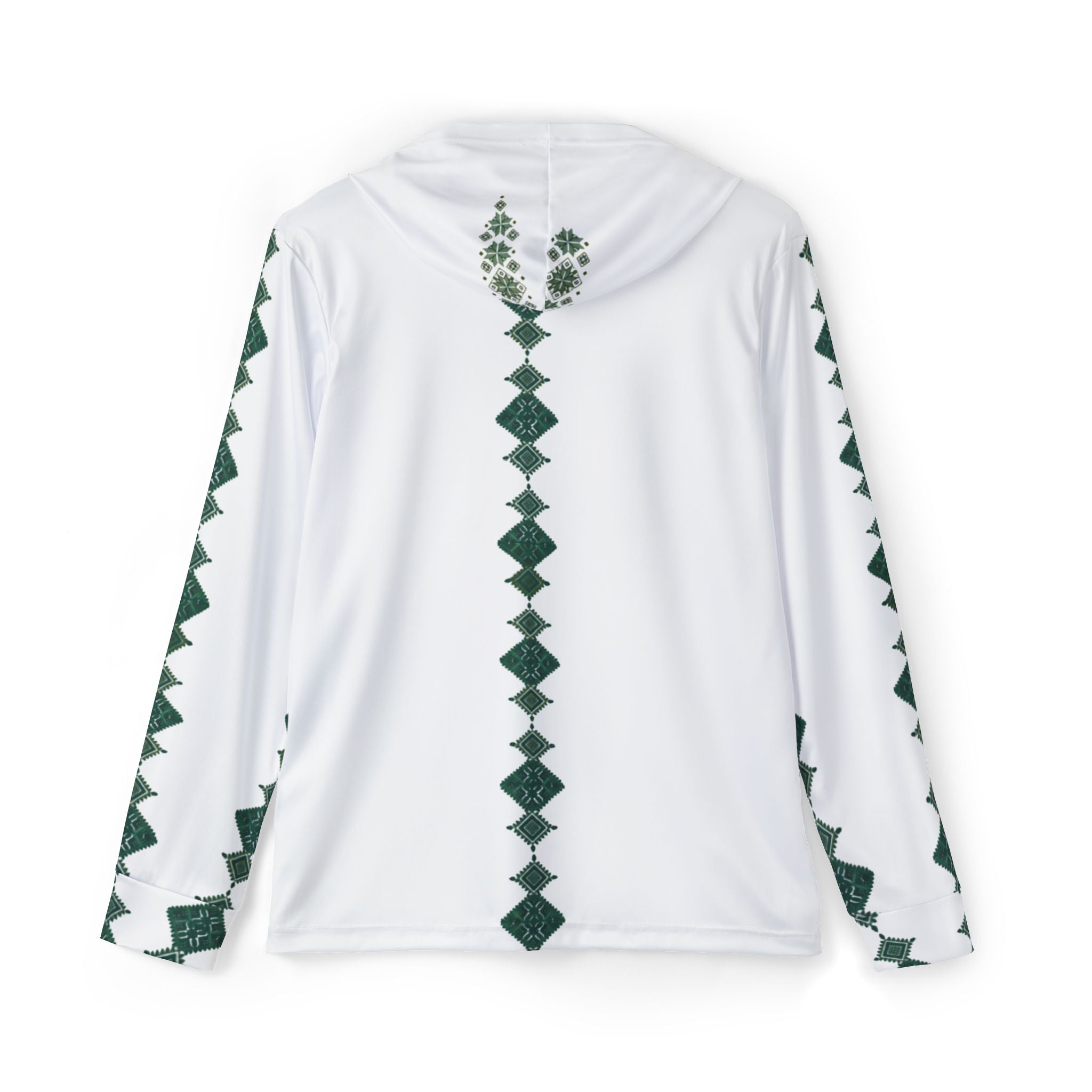 Green Mandala Athletic Hoodie — Men’s Sports Warmup Top
