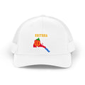 Eritrea Map Trucker Hat — Retro Flag Patch Design