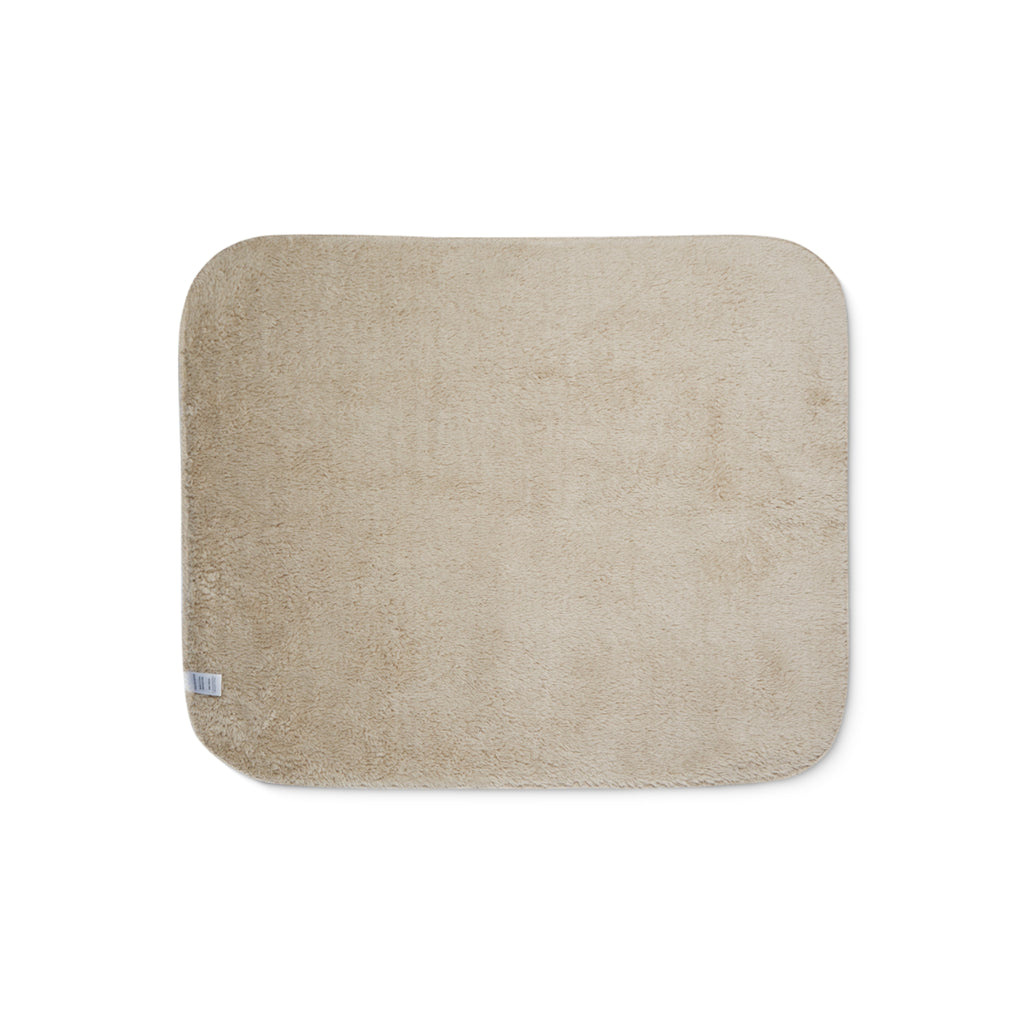 Autumn Floral Sherpa Blanket — Cozy Fall Throw with Orange & Green Bouquet Pattern