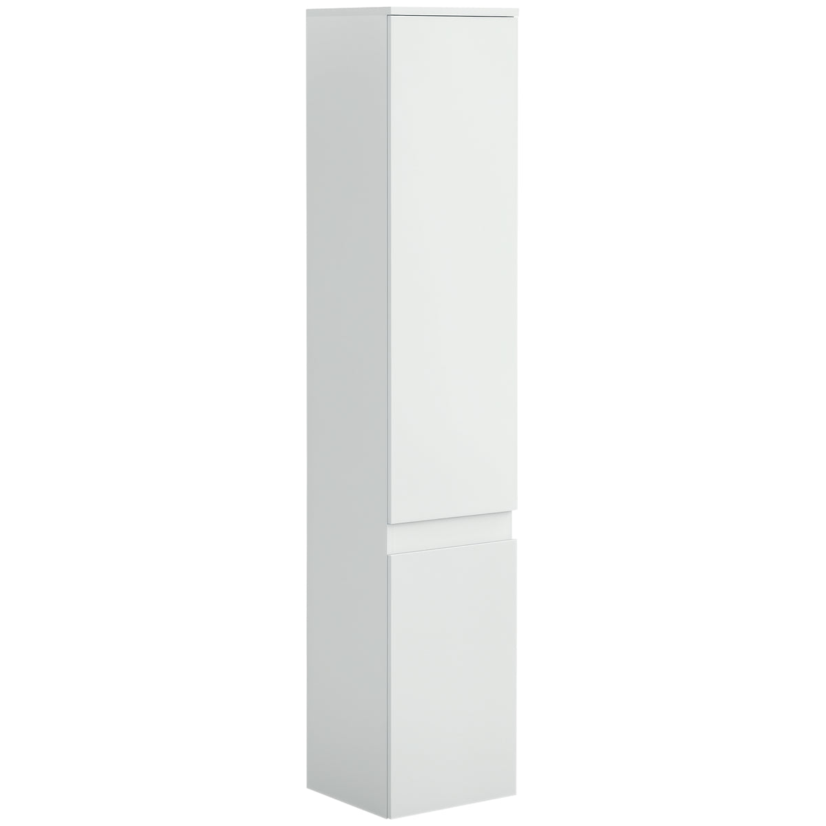 Tall Bathroom Cabinet, Freestanding Storage Organizer with Adjustable Shelves and Cupboards, 15" x 13" x 63", White