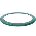 Soozier Trampoline Pad, 14FT Replacement Trampoline Safety Pad Mat Spring Cover, Water-Resistant, UV-Resistant, Tear-Resistant, No Holes for Pole, Green