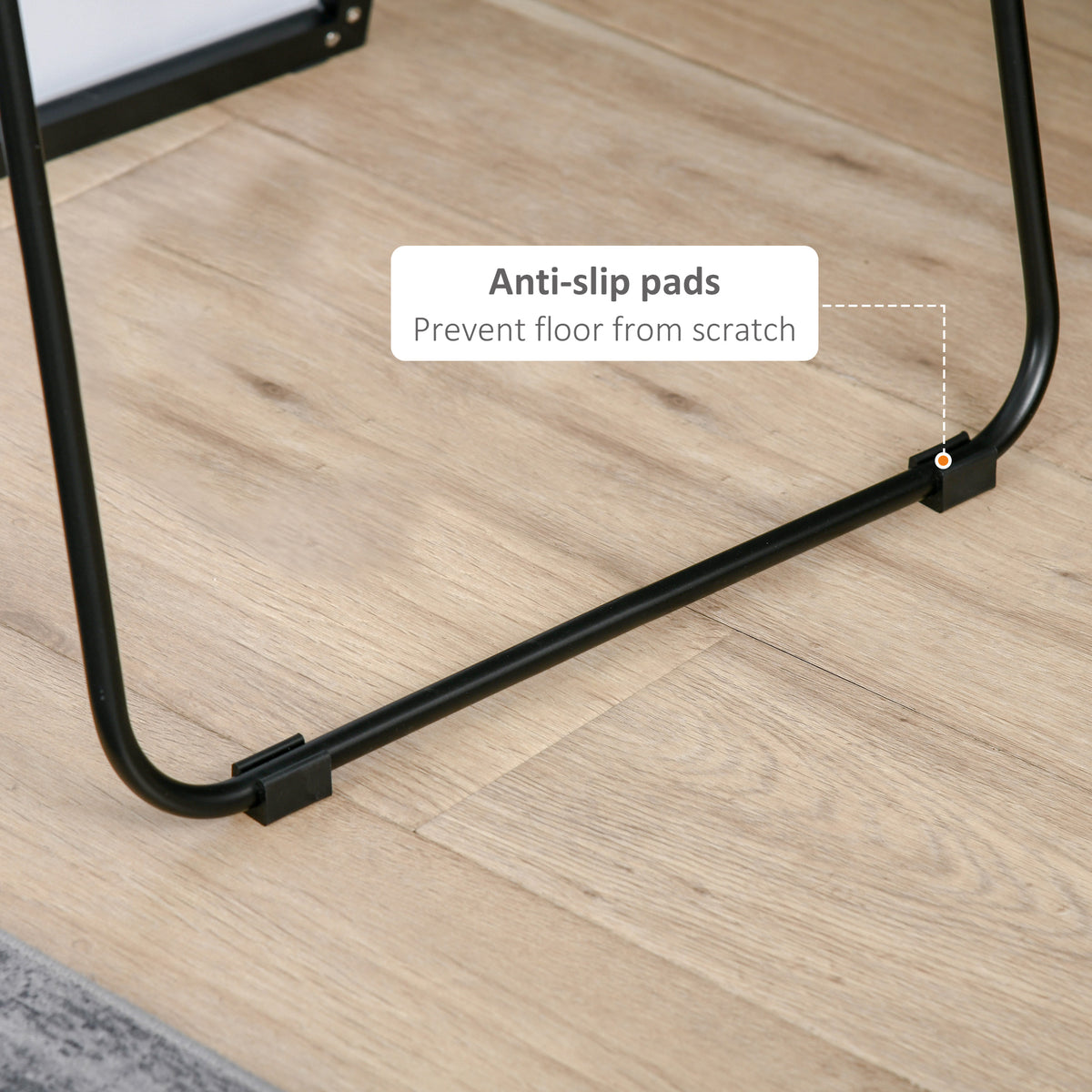 64"x20" ሙሉ ቁመት መስታወት፣ ኣብ ምድሪ ዝተቐመጠ፣ ኣብ መንደቕ ዝተሰቕለ፣ ወይ ኣብ መንደቕ ዝተደገፈ ሓደ ሓገዝ ዘለዎ ናይ ምድሪ መስታወት፣ ንድሕሪት ዝርከብ ሙሉ ቁመት መስታወት ንበዓል ቤት፣ ንሳሎን፣ ጸሊም።