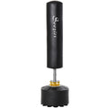 Soozier Freestanding Boxing Punch Bag Stand, Height Adjustable, with Fillable Base, Absorption Springs, Suction Cups