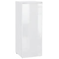 7.0 Cu.Ft Upright Freezer, Compact Stand Up Freezer with 6 Adjustable Shelves, Reversible Door for Home Office, White