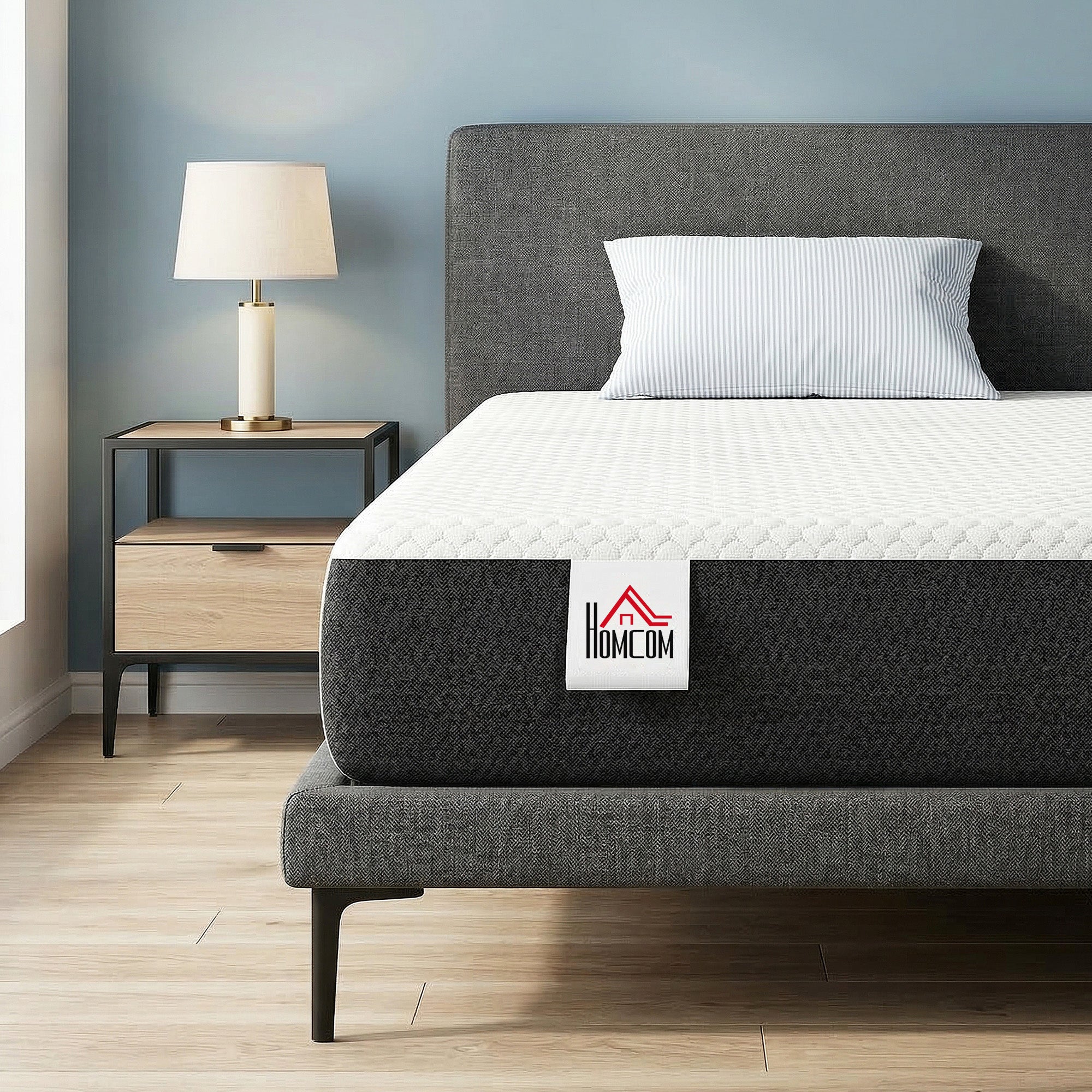 Twin Mattress 6 Inch Memory Foam Mattress in a Box, Pressure Relief & Lumbar Support, CertiPUR-US Certified, Medium Firm
