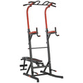 Soozier Power Tower Pull Up Bar Station for Home Gym Training Workout Equipment With Sit Up Bench