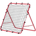 Soozier Soccer Rebounder Net, 3.5 x 3ft Easy Setup Bounce Back Net with 5 Adjustable Angles