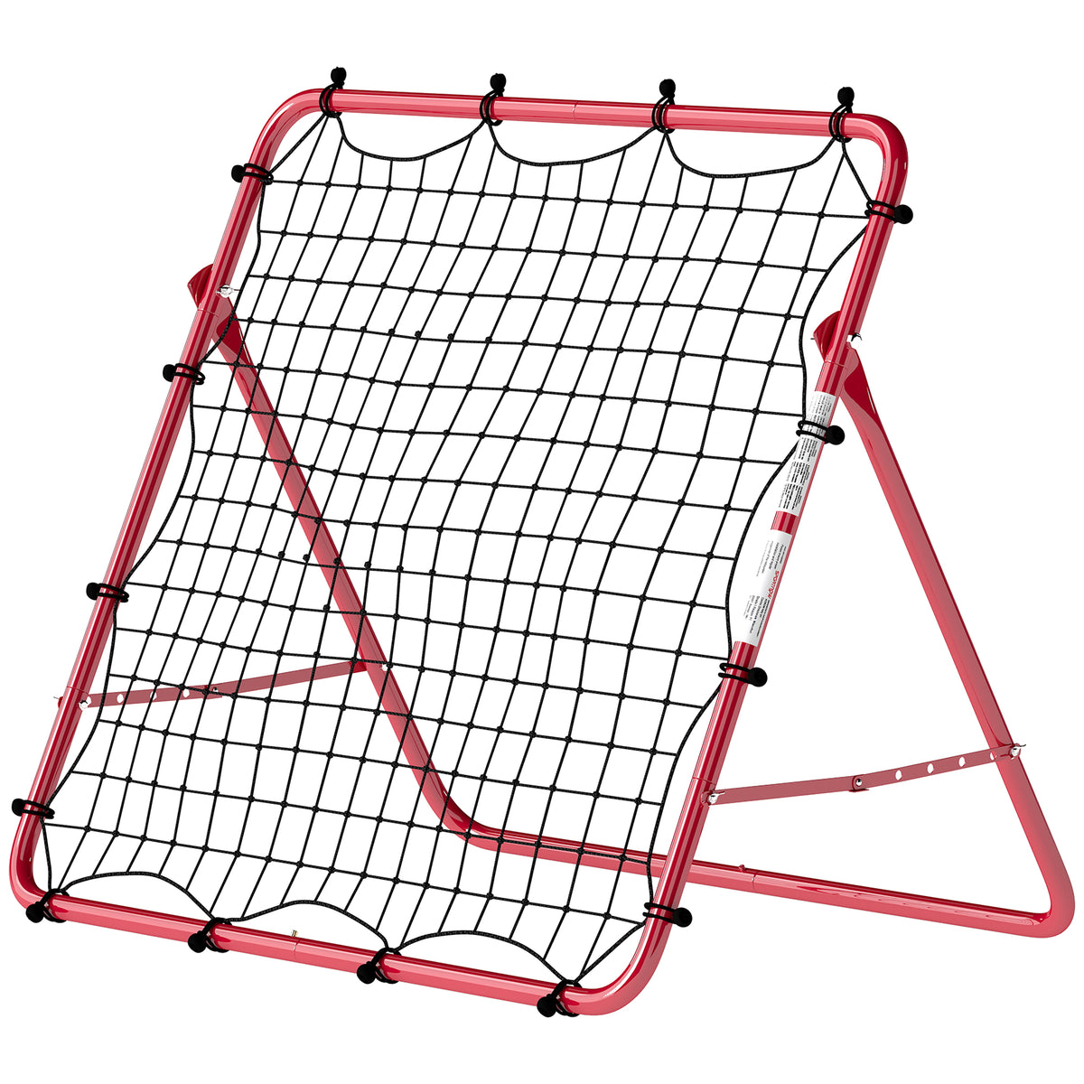 Soozier Soccer Rebounder Net, 3.5 x 3ft Easy Setup Bounce Back Net with 5 Adjustable Angles