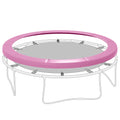 Soozier 12FT Trampoline Spring Cover, Trampoline Pad Replacement, Waterproof and Tear-Resistant, All-Weather Trampoline Accessories, No Holes for Pole, Pink