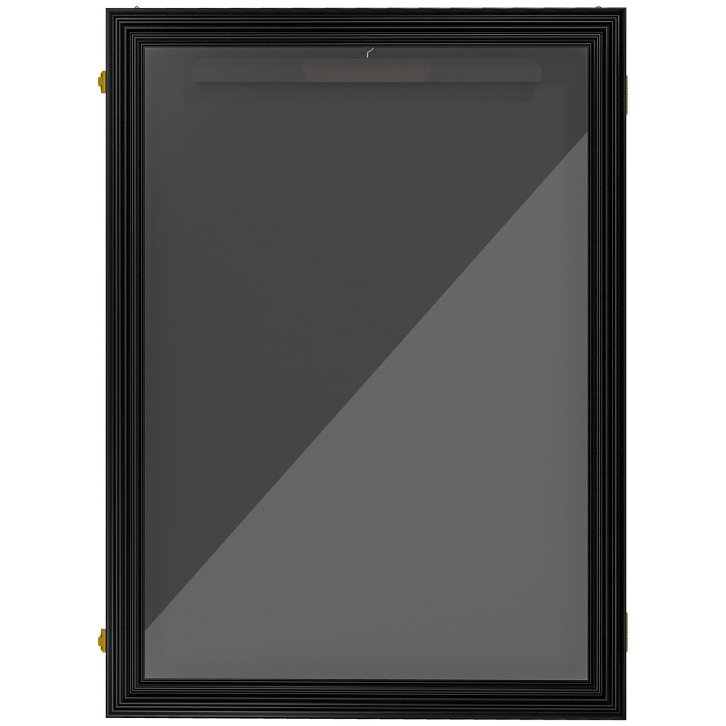 24" x 32" Hockey Jersey Frame, Jersey Shadow Box for Basketball, Football, Baseball, Black