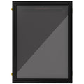 24" x 32" Hockey Jersey Frame, Jersey Shadow Box for Basketball, Football, Baseball, Black