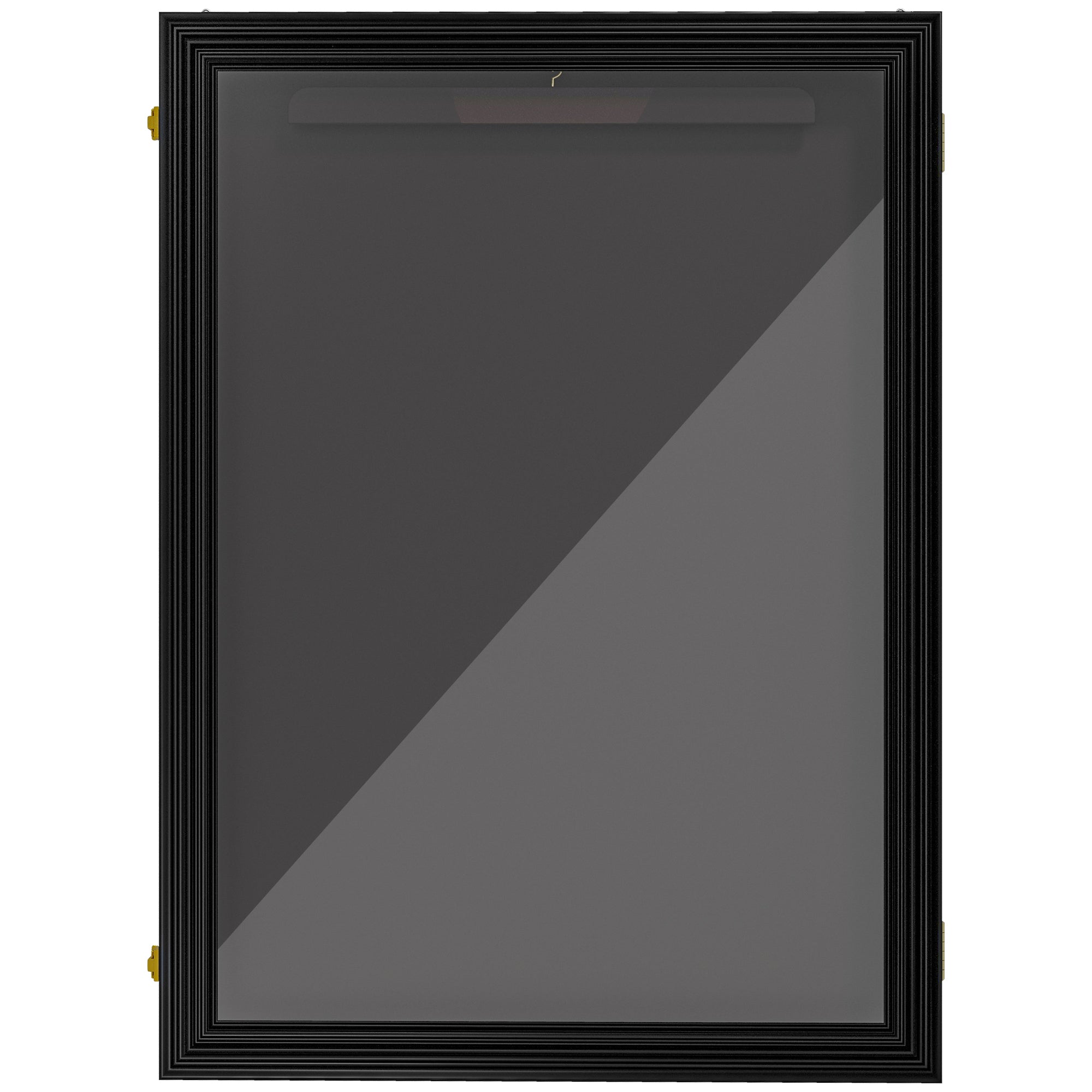 24" x 32" Hockey Jersey Frame, Jersey Shadow Box for Basketball, Football, Baseball, Black