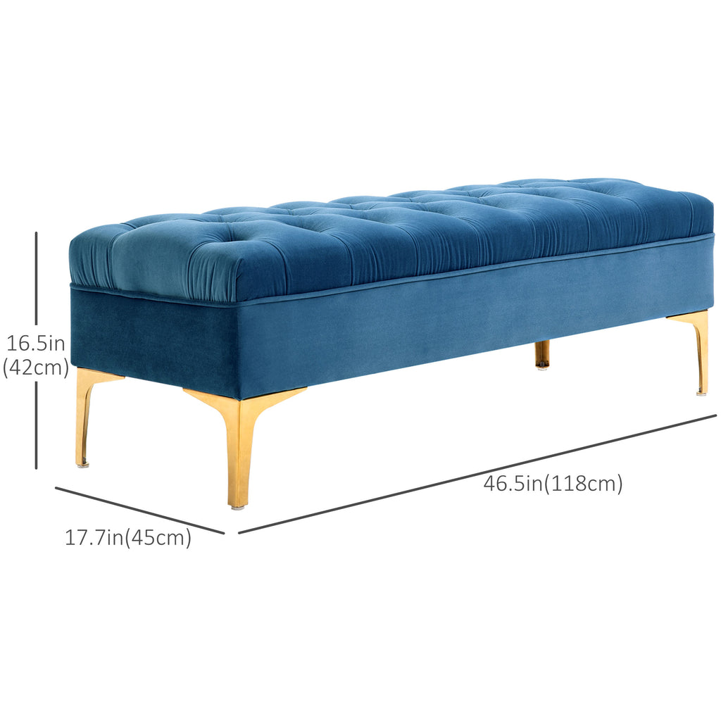 End of Bed Bench, Upholstered Bench, Entryway Shoe Bench with Button Tufted for Living Room, Bedroom, Grey