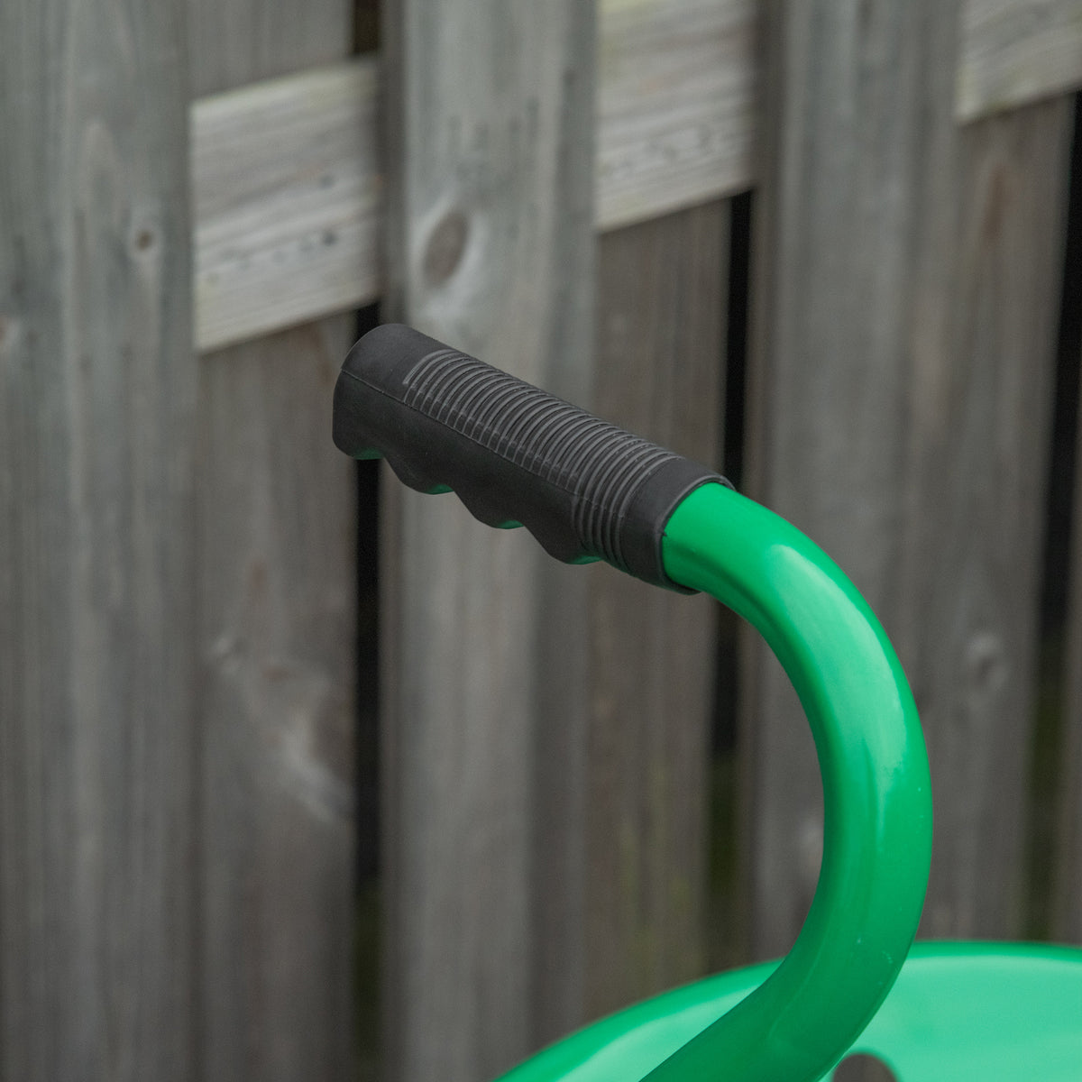 Garden Scooter, Rolling Cart with Swivel and Adjustable Seat, Tool Tray, Bucket Basket, Red and Black