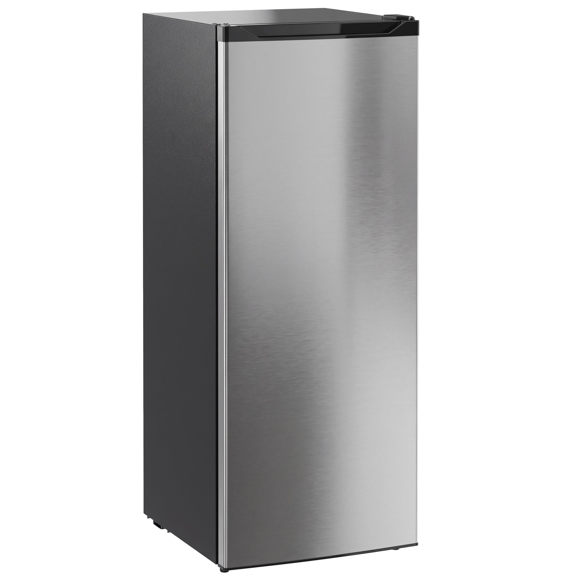 7.0 Cu.Ft Upright Freezer, Compact Stand Up Freezer with 6 Adjustable Shelves, Reversible Door for Home Office, Silver