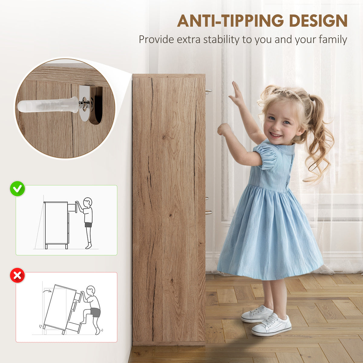 Shoe Storage Cabinet with 3 Flip Drawers, Narrow and Slim, 12 Pair of Shoes Organizer for Hallway, Entryway