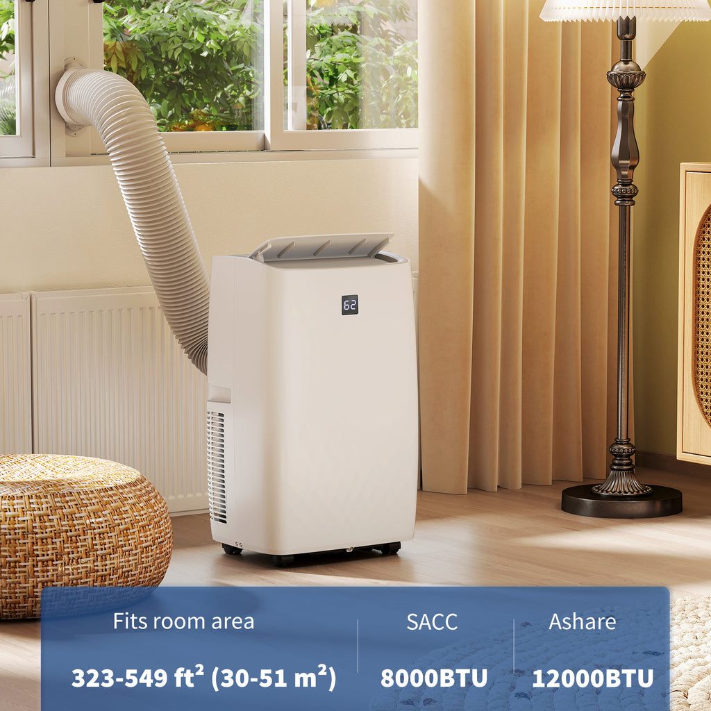 14000 BTU ተንቀሳቓሲ ኣየር ማስተኻኻሊ፣ ኣሲ ዩኒት ምስ ቅዝቃዜ፣ ደርቆ ኣየር፣ ፋን፣ 700 ካሬ ጫማ፣ 24 ሰዓት ታይመር ኦን ኦፍ፣ መስኮት ኪት