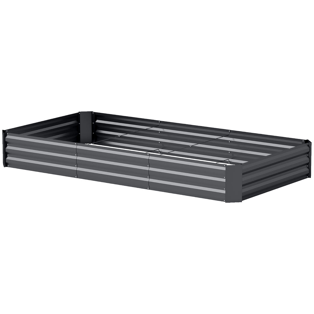 ከፍ ዝበለ ዝተለበጠ ዓራት ሓሸላ፡ 8' x 4' x 1' ሓጺን ተኸላ ሳንዱቕ፡ ንደገ ዓዲ ሓሸላ ሳንዱቕ ክፉት ታሕቲ ዘለዎ ንዕምባባ፡ ቀጥቃጥ፡ ኣሕምልቲ