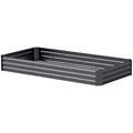 ከፍ ዝበለ ዝተለበጠ ዓራት ሓሸላ፡ 8' x 4' x 1' ሓጺን ተኸላ ሳንዱቕ፡ ንደገ ዓዲ ሓሸላ ሳንዱቕ ክፉት ታሕቲ ዘለዎ ንዕምባባ፡ ቀጥቃጥ፡ ኣሕምልቲ