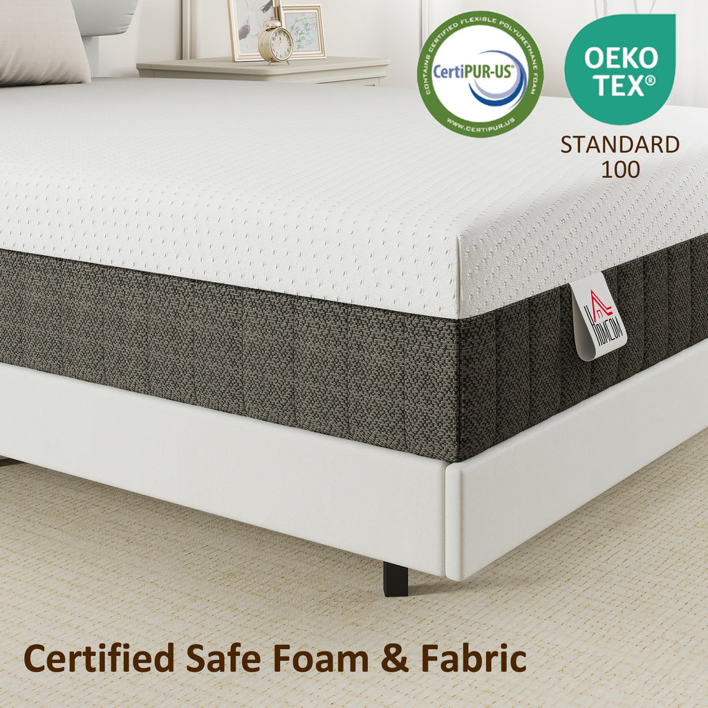 10 Inch King Mattress in a Box, Pressure Relief & Lumbar Support, CertiPUR-US Certified, Medium Firm