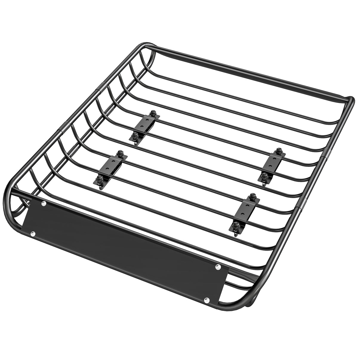 Soozier Roof Rack Cargo Carrier Basket, 150LBS Heavy Duty Roof Basket, 46" x 36" x 4.5" Rooftop Cargo Carrier for SUV, Truck
