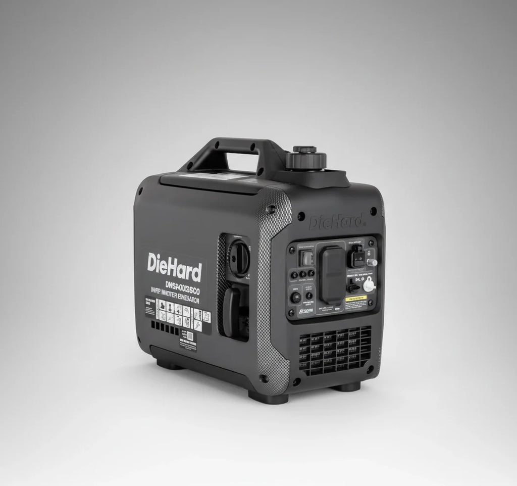 Inverter Generator, Gasoline, Recoil Start, 120V, 15/19