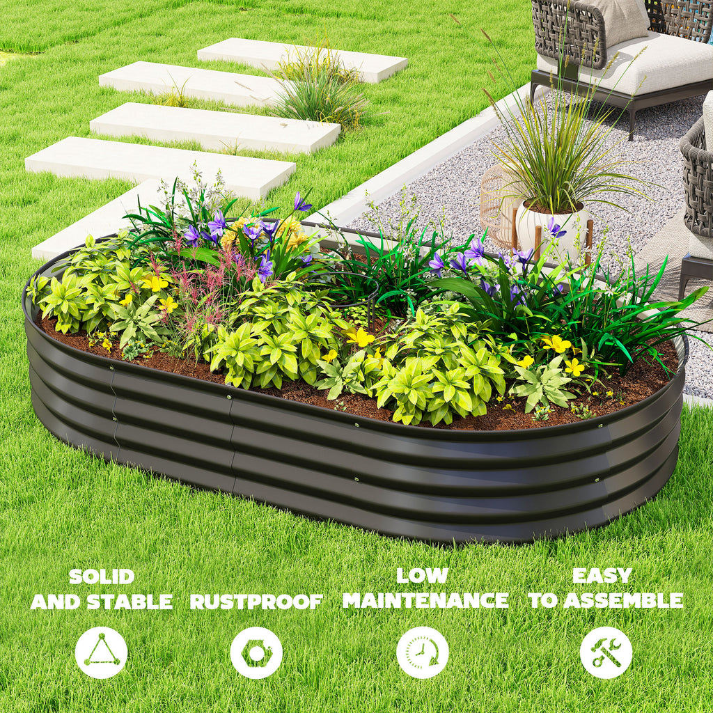 7' x 3' x 1' ዓቢ ደገ ኣታኽልቲ ሳጹን፣ ብጋልቫናይዝ ዝተሰርሐ ልዕል ዝበለ ኣታኽልቲ ዓራት ምስ ብረት ኣታኽልቲ ዕንጨይቲ፣ ቡናዊ