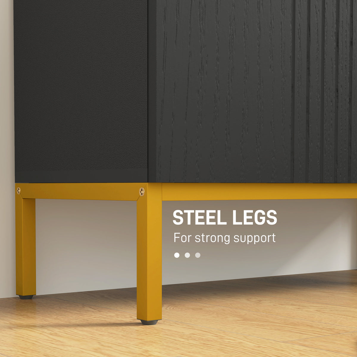 Shoe Storage Cabinet with Adjustable Shelves and Soft-Close Hinges, for 15-20 Pairs of Shoes, White