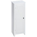 48" Farmhouse Kitchen Pantry Storage Cabinet with Barn Door, Kitchen Pantry Cabinet with Adjustable Shelves, White