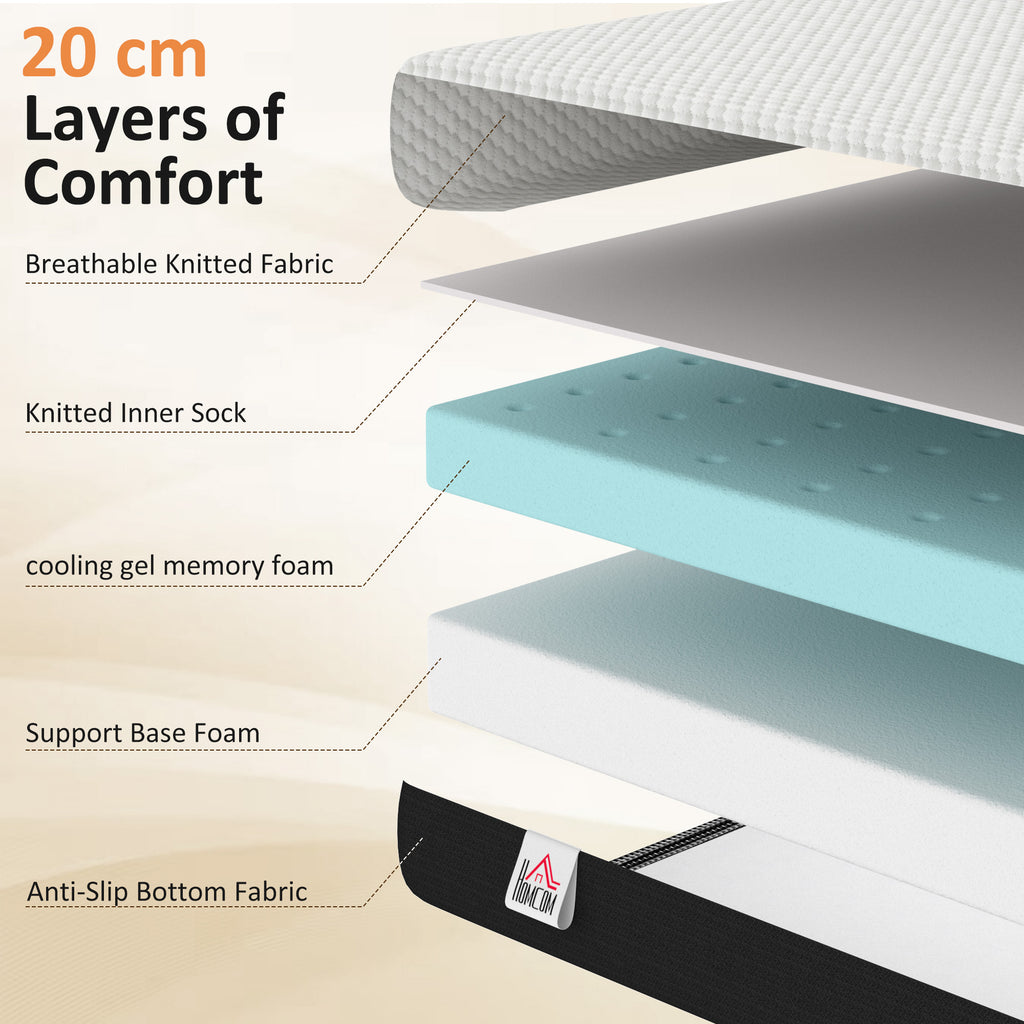 Twin Mattress 6 Inch Memory Foam Mattress in a Box, Pressure Relief & Lumbar Support, CertiPUR-US Certified, Medium Firm