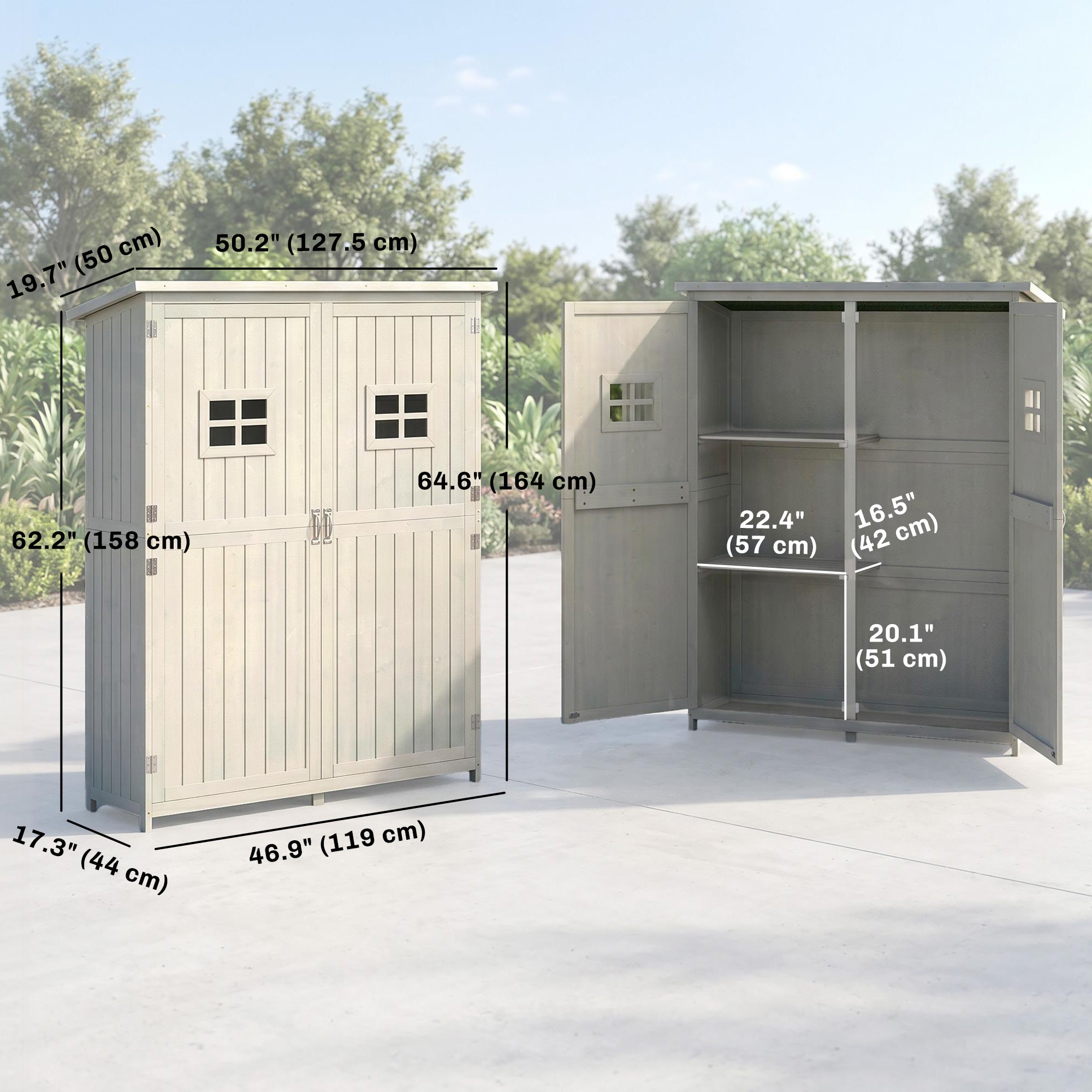 4x1.5ft ናይ ኣትክልቲ ዕጨይቲ ሰደቓታት፣ ናይ ወፃኢ መኽዘን ምስ መስኮታትን ዕፅፍ ድርብ ማዕፆ ንኣትክልተይቲ፣ ወርቃዊ ፅለምቲ